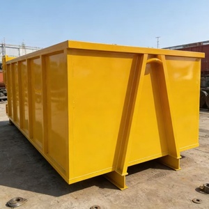 Kontainer Hook Lift Galvanis Celup Panas Baja A210 <span class=keywords><strong>Heavy</strong></span> Duty untuk Logam Bekas Industri - Product Image 1