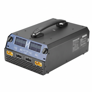 เครื่องชาร์จแบตเตอรี่อัจฉริยะ EV-PEAK U4-HP 6-14S 2400W LiPo/LiHV/เครื่องชาร์จอัจฉริยะสำหรับโดรนพ่นยาทางการเกษตร 1200W*2 25A - Product Image 1