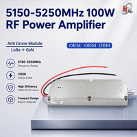 Module amplificateur de puissance RF GaN 100W 5100-5250MHz pour système anti-drone
