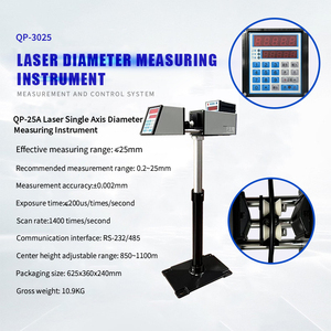 QP 3025 Jauge de diamètre laser dédiée aux fils fins, pour produits ronds, jauge de diamètre laser pour câbles, calibre laser pour fils - Product Image 2