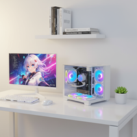 Boîtier d'ordinateur ATX professionnel Pcooling avec design anti-poussière, refroidissement haute efficacité et gestion des câbles améliorée