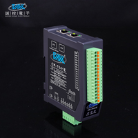 Módulo IO de Comunicación de Doble Interfaz Ethernet y RS485 con Entrada Analógica de 4 Canales 4-20 MA Modbus TCP