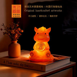 Coffret cadeau commémoratif de l'année <span class=keywords><strong>Mingu</strong></span> fabriqué en usine avec des bougies parfumées et un ensemble d'huiles parfumées haut de gamme sans flamme. - Product Image 4