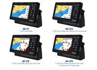 Fournisseur maritime ONWA NOUVEAU KP-27F Traceur de cartes GPS 7 pouces avec sondeur de poissons / Sondeur GPS / Sondeur de profondeur à vendre