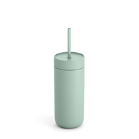 Mug de voyage isotherme en acier inoxydable à double paroi avec système de boisson 3-en-1 Storm, 12oz/16oz/20oz - Tasse à café et thé à large ouverture