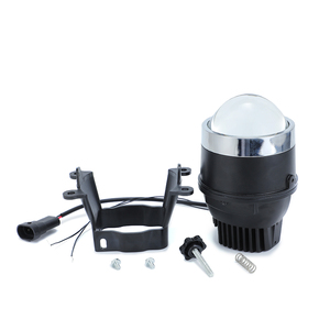 GPNE F9X 3 pulgadas LED antiniebla H11 enchufe universal LED tricolor proyector niebla HD lente azul - Product Image 4