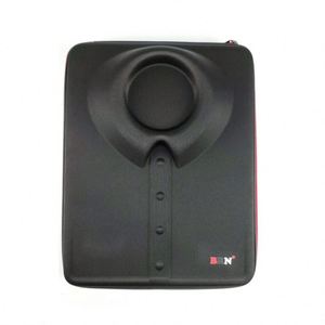 Hot Sale Black Hard Shell T-Shirt Organizer Waterproof Large Capacity High Quality Customizable Business Travel EVA Case Bag - Product Image 1