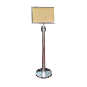 Retractable Belt Queue Line Stand Rope Barrier Crowd Control <strong>Stanchion</strong> - Product Image 1