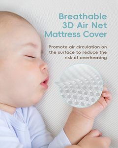 Standard Full <strong>Size</strong> Waterproof Breathable Mesh Fabric <strong>Memory</strong> <strong>Foam</strong> Matress Toddler Baby Mini Crib Bed <strong>Mattress</strong> for Toddler Bed - Product Image 4