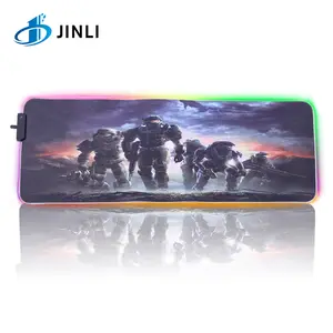 Tùy Chỉnh Chống Trượt Lớn Dài Kích Thước Cao Su Miếng Đệm Chuột RGB Thăng Hoa Bàn Phím Chơi Game Chuột Mat Pad - Product Image 2