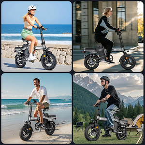Bicicleta Eléctrica Plegable de Montaña con Suspensión Completa, Batería Extraíble de 52V 25AH, Frenos de Disco de Acero al Carbono, para Adultos, Envío desde Almacén en EE. UU. - Product Image 6
