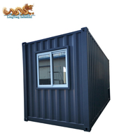 Bureau de conteneur d'expédition mobile modulaire préfabriqué de 20 pieds 20 pieds à vendre