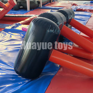 Factory Direct Price Teambuilding-Spiele Schwarz und Rot Aufblasbares Hammers pielzeug Aufblasbares Hammer-Knockout für Kinder und Erwachsene - Product Image 6
