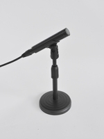 Microphone à condensateur filaire de type pistolet pour instrument, guitare, chant, diffusion en direct avec support