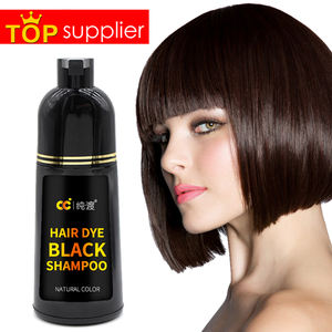 Tinte Permanente para el Cabello Totalmente Negro, Crema Cristalina en Formato Champú, Bajo en Amoníaco, Ingredientes Naturales, Cubre las Canas, Fórmula Nutritiva - Product Image 6