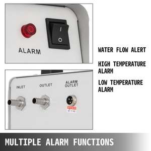 Vevor Cw 3000 refroidisseur d'eau refroidisseur industriel pour machine de gravure laser Co2 - Product Image 5