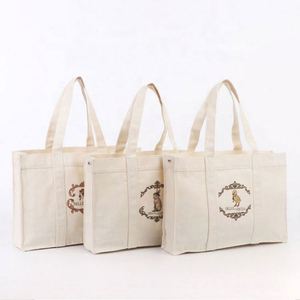 Wholesale Eco Friendly Large Capacity Heavy Duty Customized Reusable Colorful Gifted Cotton Canvas <b>Tote</b> <b>Bag</b> With Handle - Product Image 1