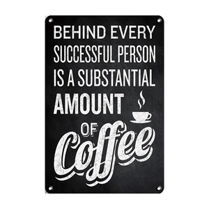 Letrero Metálico Vintage de Café, Placa Decorativa Retro para Pared, Pósteres para Cocina, Bar, Pub, Cafetería, Decoración de Hierro Pintado - Product Image 5