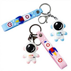 Llavero de Astronauta de Plástico Suave con Diseño de Dibujos Animados, Lindo y Creativo, Colgante para Bolsa de Pareja, Pequeño Regalo - Product Image 1
