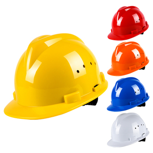 <span class=keywords><strong>Casco</strong></span> <span class=keywords><strong>de</strong></span> Seguridad Protector para Trabajadores <span class=keywords><strong>de</strong></span> Obras <span class=keywords><strong>de</strong></span> Construcción, Tipo V, Sin Ranuras, con 6 Puntos <span class=keywords><strong>de</strong></span> Suspensión, Refrigeración para Verano - Product Image 2