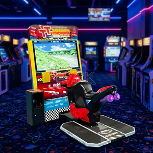 เครื่องเกมแข่งรถมอเตอร์ไซค์ Manx TT Super Bike แบบเล่นคนเดียว  ตู้เกมอาร์เคดหยอดเหรียญ สไตล์เรโทร  แบบตั้งพื้น  จำลองการขับขี่มอเตอร์ไซค์ - Product Image 6
