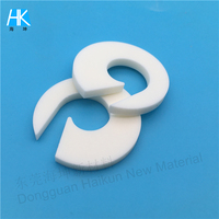 C Type Alumina Ceramic Retaining Ring High Wear Resistant Al2O3 Ceramic Spacer Ring