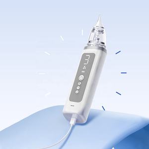 Aspirador nasal eléctrico de silicona para bebé con logotipo personalizado, limpiador de nariz para niños, música y comida - Product Image 4