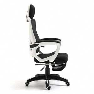 كرسي مكتب شبكي منزلي فاخر مريح قابل للتعديل بظهر مرتفع للبيع بالجملة - Product Image 5