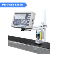 Perfect Laser-industal cajas de plástico contenedor de líquido máquina de impresión de código de lote de inyección de tinta automática de alta resolución