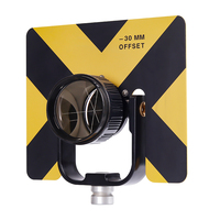 Large Optical Prism Lens (Glass BK7+Aluminum Alloy) for Total Station | Universal 64mm Surveying Reflector Corner Prisms