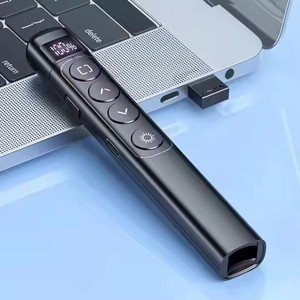Télécommande de présentation sans fil pour <span class=keywords><strong>PPT</strong></span>, télécommande de présentation 2,4 GHz, avanceur de diapositives, clicker PowerPoint pour ordinateur/ordinateur portable/Keynote - Product Image 1