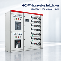 Appareillage de commutation basse tension extractible GCS 400V 690V 630A-6300A IP4X pour centre de données et MCC industriel