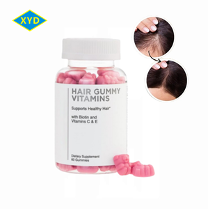ויטמיני גומי לשיער Aeglewell OEM תומכים בשיער בריא עם ביוטין וויטמינים <span class=keywords><strong>C</strong></span> ו-E לצמיחת שיער, עור וציפורניים - Product Image 4