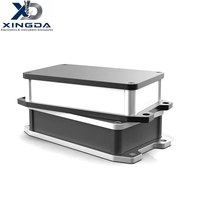 Boîtier étanche en alliage d'aluminium, profilé, indice de protection IP65, pour alimentation électrique extérieure quotidienne, boîtier métallique de protection