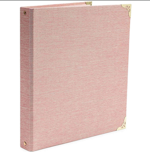Office Supplies A4 Letter Size PVC PU Leather Custom Linen Paper Document 1 1.5 2 3 Inch Ring Binder File <strong>Folder</strong> with <strong>Clipboard</strong> - Product Image 6