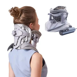 Alphay New US特許取得済みCE承認首減圧装置頸部牽引装置首の痛みのための首装具
