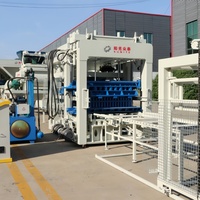 QT 12-15 Machine à fabriquer des blocs entièrement automatique de grande capacité pour pavés, briques pleines et blocs creux