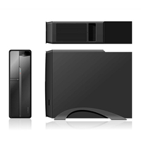 Casing Komputer Slim MATX, Casing PC Desktop SFF, Gabinete PC