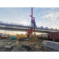 Foreuse rotative diesel SR360RH de très grande capacité avec pompe moteur pour fondations d'éoliennes offshore, forage jusqu'à 100 m