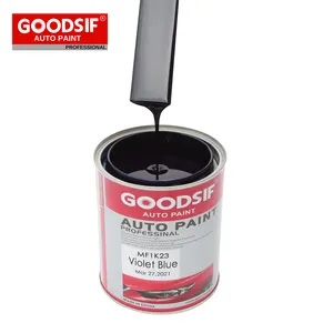 Automotive Refinish Factory Supplier 1K acrylic auto paint base coat GOODSIF car paint with 2k varnish