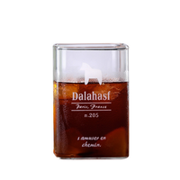 Tasse à café en verre transparent, 26 Designs personnalisés, vente en gros, gobelet créatif Long, pour le lait, le thé, jus