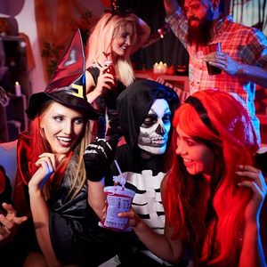 Bolsas Reutilizables a Prueba de Fugas para Bebidas con Diseño de Vampiro para Halloween, Bolsas para Jugos y Cócteles con Diseño de Bolsa de Sangre IV - Product Image 6