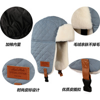 Gorro Ushanka QJ OEM Personalizado con Logotipo, Gorro Lei Feng para Niños, Grueso y Cálido, para Exteriores, a Prueba de Viento, Protección para los Oídos, para Ciclismo y Esquí