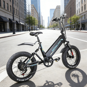 Bicicleta para Adultos con Batería de Litio de 48V, Alcance de 31-60 km, Velocidad de 30-50 km/h, Frenos de Disco Mecánicos, Neumático de 20 Pulgadas, Cuadro de Aluminio, OEM, Alta Velocidad 30-50 km/h - Product Image 3