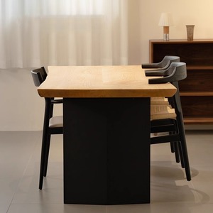 Tùy Chỉnh Đồ Nội Thất Nhà Văn Phòng Hội Nghị Bữa Ăn Tối Nhà Hàng Bằng Gỗ Ăn Nhà Bếp Rắn Thông Bàn Gỗ - Product Image 4