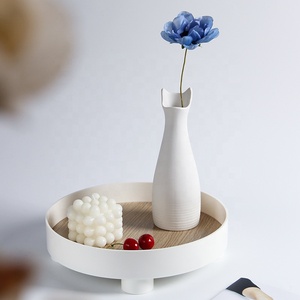 Logo personnalisé créatif simple petit vase céramique décoratif table à manger modèle chambre porche décoratif <span class=keywords><strong>crocus</strong></span> - Product Image 5