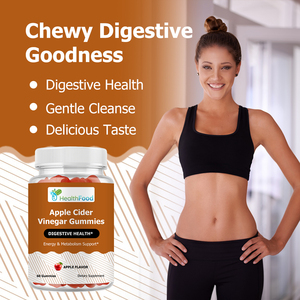 High Absorption Pure Apple Cider Vinegar ACV Gummies Cleanse Detox Fat Burner Vegan Gummies Apple Cider Vinegar Apple Flavor - Product Image 6