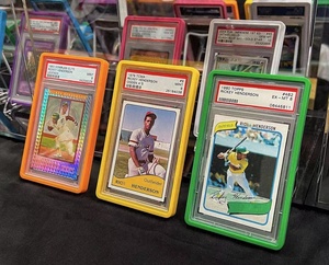 Leshiny Color Graded Card Slab Protectores Graded Card Slab Bumper protectores de losa de silicona