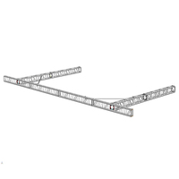 Estructura de Techo de Aleación de Aluminio de 400 mm x 400 mm con Forma Personalizada para Iluminación de Escenarios, Eventos y Conciertos, Certificada por TUV