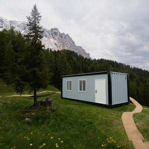 Nouvelle conception, maison mobile modulaire préfabriquée de taille personnalisée, démontable, type conteneur pliable en Z - Product Image 1